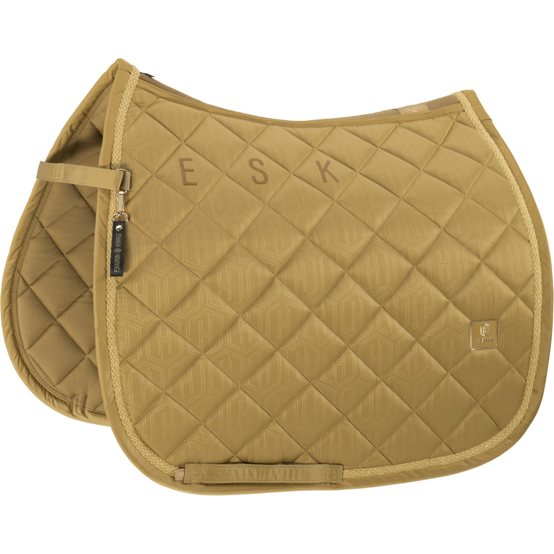 2025 Eskadron Heritage Glossy Saddle Cloth 215858 445 160 - Cardamom
